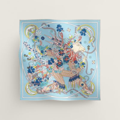 レアHERMESエルメス ガヴロッシュ花咲く織物 - メルカリ